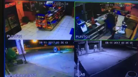 Video muestra el violento asalto a Copec en Horcones