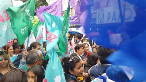 Dos candidatos presidenciales cerraron sus campañas en Concepción