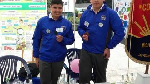 Pequeños científicos hicieron gala de sus experimentos en San Pedro de la Paz