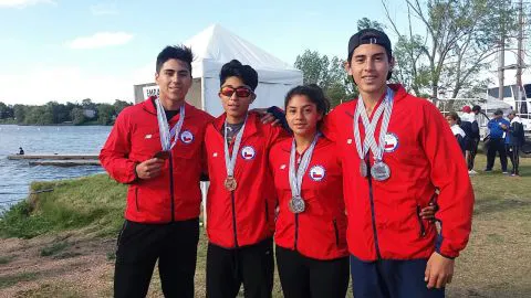 Orgullo regional: equipo lajino de canotaje destacó en Sudamericano de la especialidad