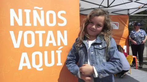 En estas elecciones, los niños también votan