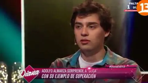 ‘Guga’ Ortiz mostró todo su optimismo en el estelar de Diana Bolocco