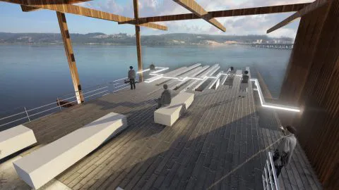 [VIDEO] Así quedarían los vestigios del Puente Viejo sobre el río Biobío para ponerlos en valor