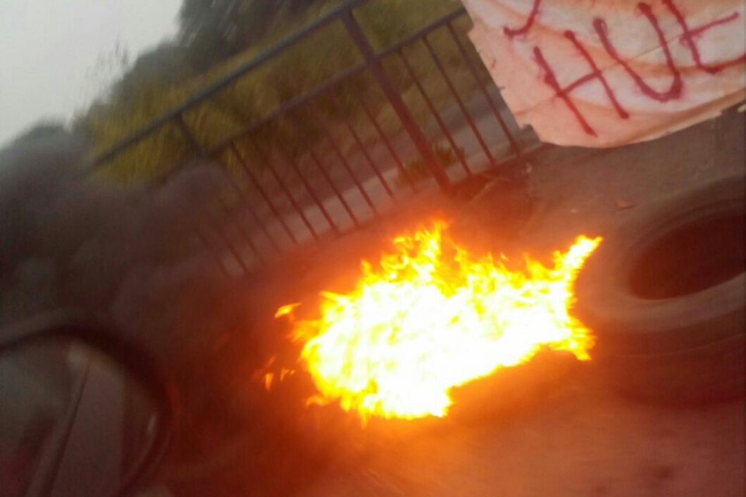 Concepción amanece con tres puntos con barricadas que cortan rutas