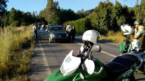 Delincuentes desvalijaron 3 casas pero carabineros en cinematográfica persecución recuperó todo