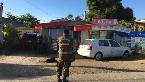 Delincuente resultó herido tras ingresar a robar a una panadería en Coronel