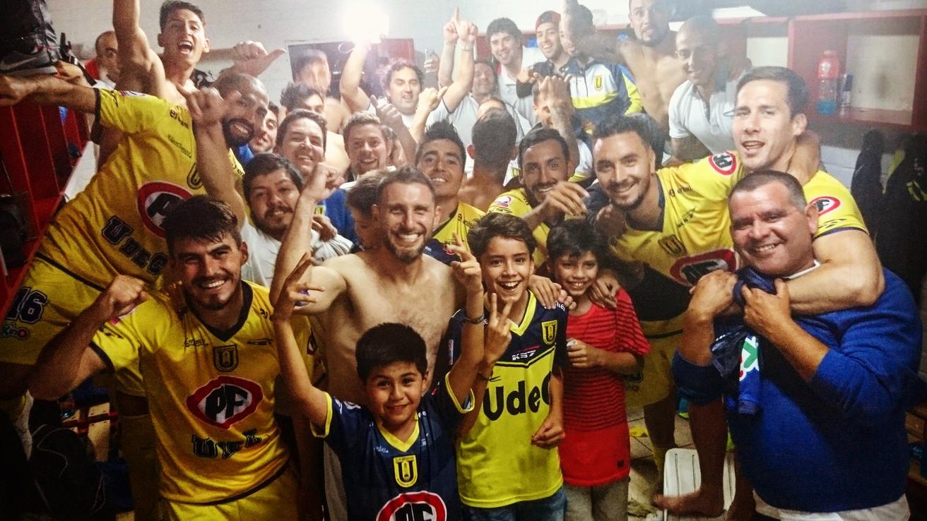 Así fue el festejo de la Universidad de Concepción tras regresar a Copa Libertadores