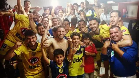Así fue el festejo de la Universidad de Concepción tras regresar a Copa Libertadores