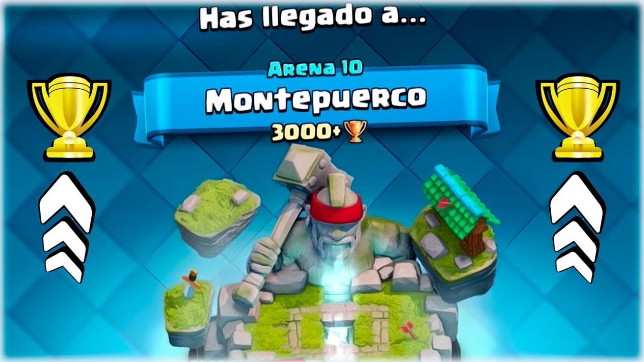 Sube de arenas rápidamente en Clash Royale