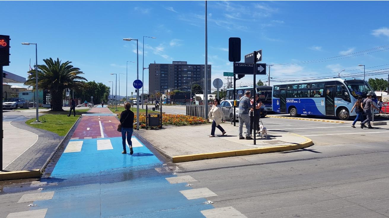 Entregan corredor de transporte de 21 de mayo en Concepción