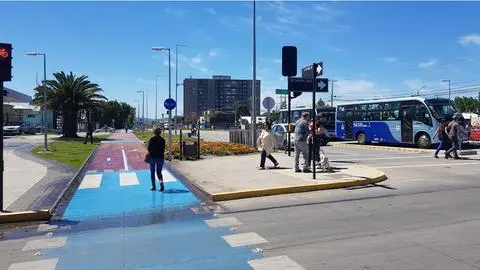 Entregan corredor de transporte de 21 de mayo en Concepción