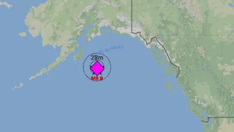 Terremoto en Alaska genera alerta de tsunami en las costas del Pacífico