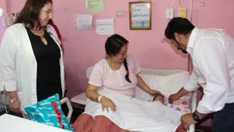 Una niña fue la primera en nacer en el Hospital Las Higueras de Talcahuano este 2018