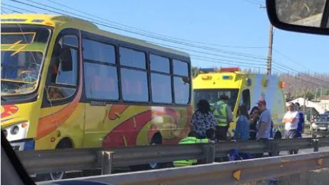Mujer fallece atropellada por un bus en la ruta entre Penco y Concepción