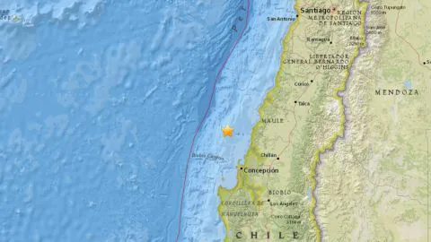 Leve sismo se percibió este domingo en la región del Biobío