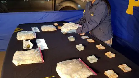 Proveedor y dealer de droga que abastecían a Los Ángeles y Talcahuano fueron detenidos con millones