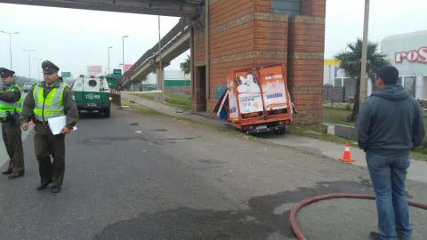 Fatal accidente de tránsito dejó a un fallecido en la Autopista Concepción-Talcahuano