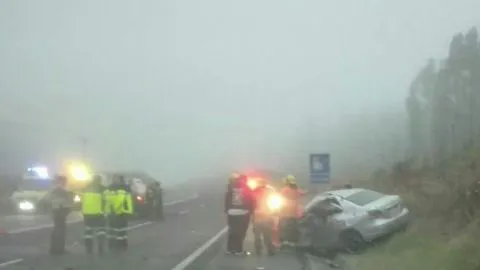 Colisión entre camión y vehículo dejó a un fallecido en la Ruta Interportuaria