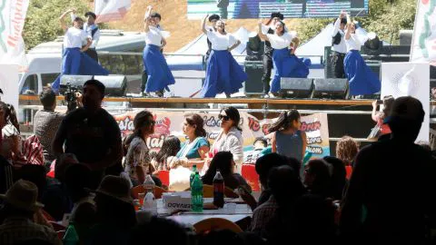 Los pintorescos bailes que cautivaron en la octava versión de la Fiesta del Changai