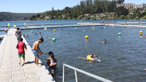 El lugar preferido de estas vacaciones de verano en San Pedro de la Paz
