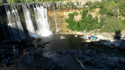 Cierran temporalmente los Saltos del Laja en estas vacaciones