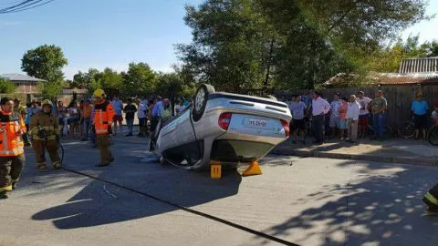 Fatal accidente se registra en pleno centro de Yumbel