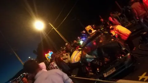 Grave accidente vehicular en el camino a Hualqui deja una persona fallecida
