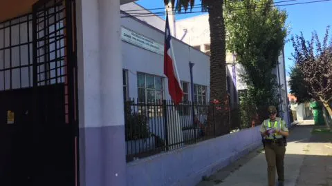 Brutal golpiza de adultos a escolares en Talcahuano