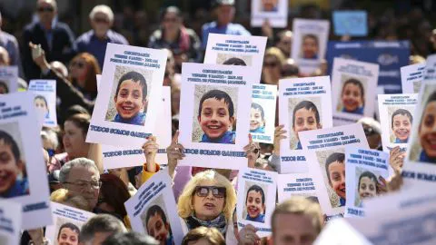 Sigue la conmoción en España por macabro crimen del pequeño Gabriel Cruz