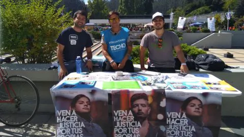 #EsInjusto: TECHO-Chile lanza campaña urbana para captar nuevos voluntarios en Concepción y Chillán