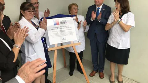 Presidenta Bachelet encabezó inauguración del Cesfam Pedro de Valdivia en Concepción