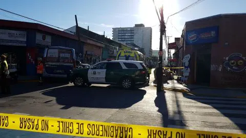 Vídeo muestra accidente de bus en Concepción