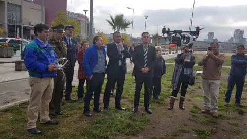 Desde ahora Concepción será vigilado desde el cielo