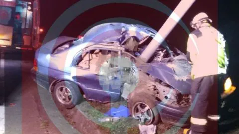 Fatal accidente de tránsito deja dos personas fallecidas en Tirúa