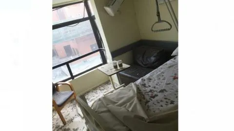 Registran impactante video desde el interior de Sanatorio Alemán tras explosión