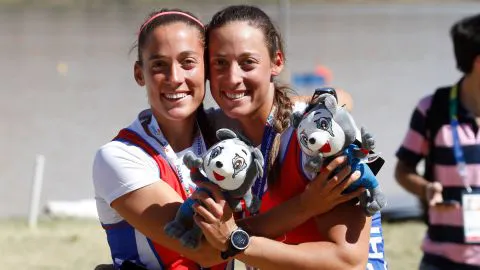 Hermanas Abraham siguen arrasando en el remo de los Juegos Odesur