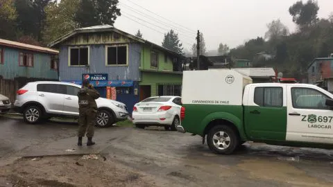 Labocar investiga incendio que consumió dos viviendas en cerro La Gloria