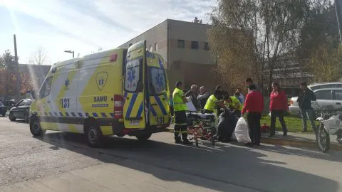 Conmoción frente a campus UdeC por brutal pelea entre conductores