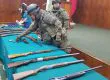 Desbaratan banda que traficaba droga y tenía una Subametralladora Uzi
