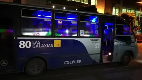 Infraccionan buses del Gran Concepción por sus luces