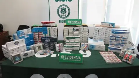OS9 decomisa camión con contrabando de cigarros en Talcahuano