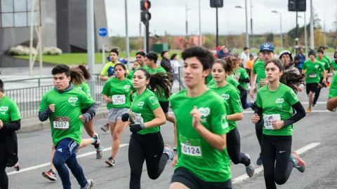 Más de 5 mil escolares dijeron presente en la 10ª Corrida Milo en Concepción