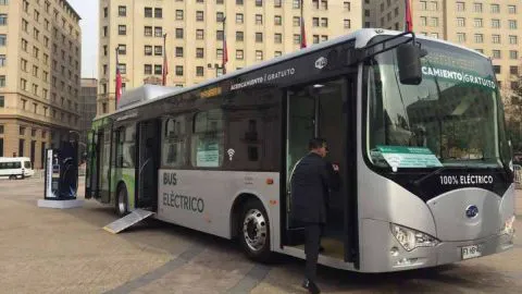 Bus eléctrico en Concepción comenzará a operar en Agosto