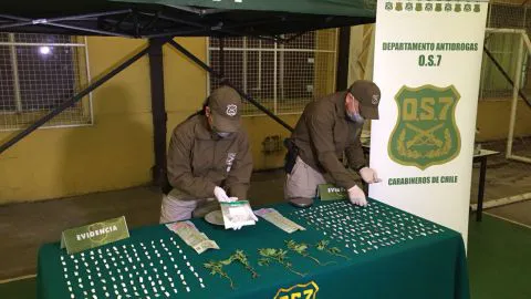 Se acabó la “mano”: tres casas de la Libertad en Talcahuano fueron allanadas por venta de droga