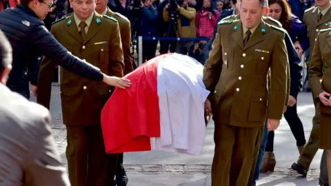 Carabineros de Concepción prepara homenaje para el paso del féretro de mártir asesinado que va a Cañete