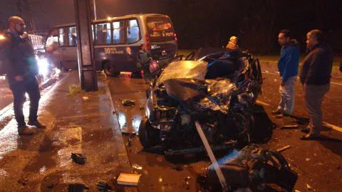 Fatal accidente en Talcahuano