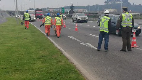La campaña que busca reducir los accidentes de tránsito que involucren a cuadrillas de trabajadores