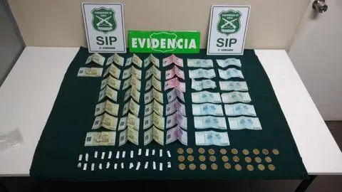 Carabineros logró la detención de una pareja por microtráfico en la comuna de Lota