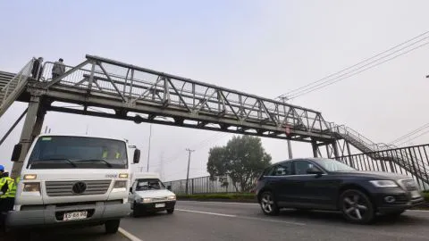 Intervendrán importante ruta en Concepción por instalación de una pasarela