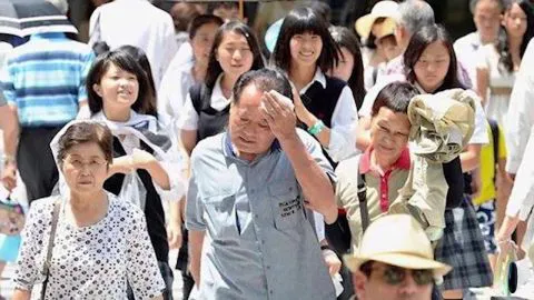 Más de 30 muertos y temperaturas de más de 41° Celsius es lo que ha dejado la Ola de Calor en Japón